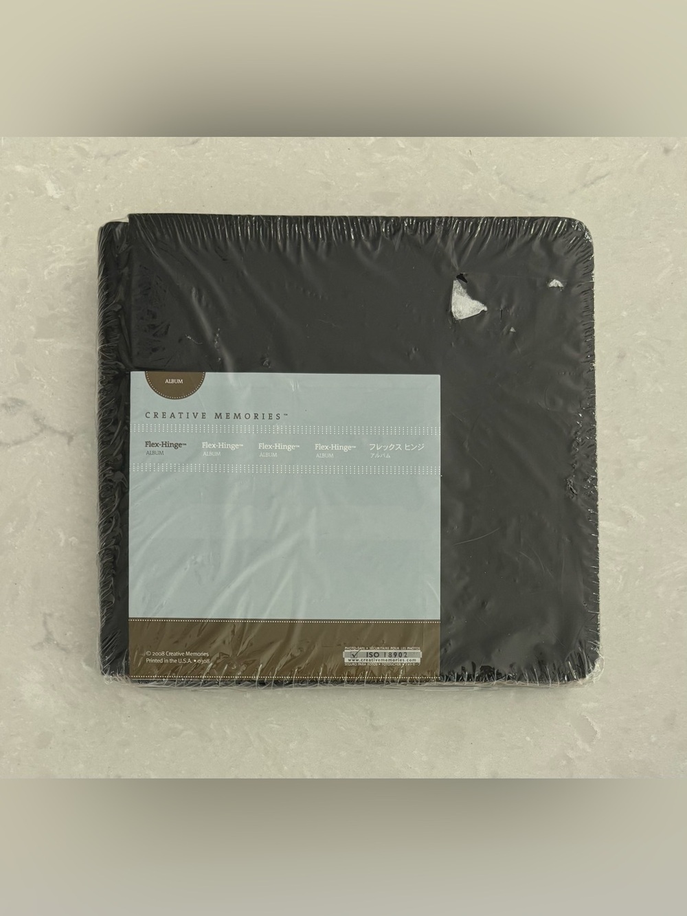 Creative Memories 8X8 Flex-Hinge Black Coverset